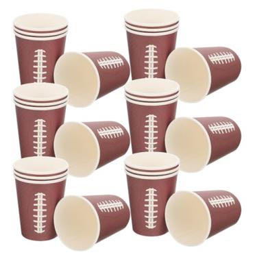 Imagem de JECOMPRIS 48pcs Paper Cups: Decorative Paper Beverage Cups - Party Favors for Water Coffee Juice