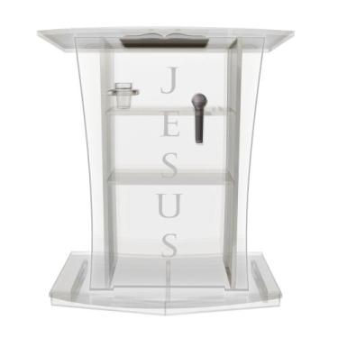 Imagem de Púlpito Bonito Resistente com Led, Gravação Igreja e Empresas - AcriHo