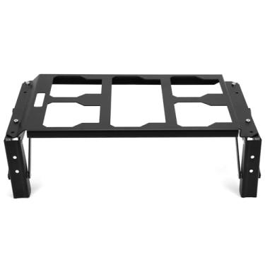 Imagem de Generic Montagem Dobrável, Bancada de Liga de Alumínio Premium Com Trilhos e Design Dobrável para Caixas de Ferramentas de Pacotes, Caixas de Ferramentas Superfície Estável para