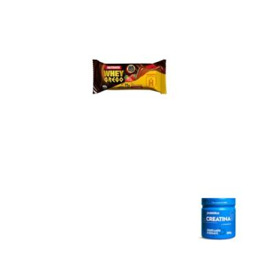 Imagem de Kit Whey Grego Bar Dulce de Leite e Morango + Creatina Pura Monohidratada 300g
