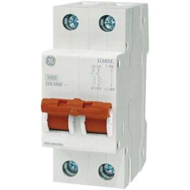 Imagem de Disjuntor Bipolar Bifásico Din Ge Curva C (40A)