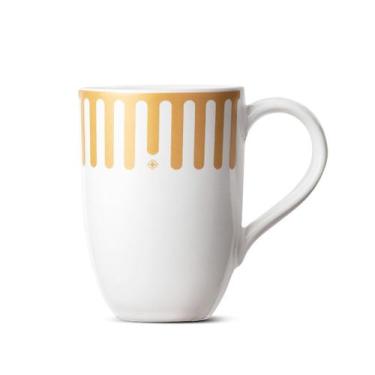 Imagem de Caneca Melt 300ml Dourada e Branca - Moncloa
