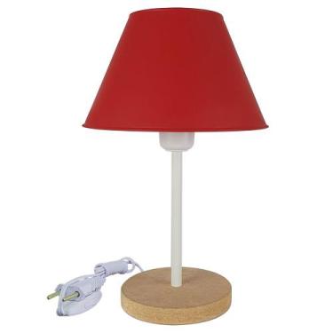 Imagem de Abajur Infantil Momy Menina Menino Luminária para Quarto de Bebê  Cor 