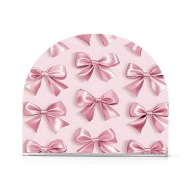 Imagem de Qilmy Bonito suporte de guardanapo de gravata borboleta para mesas - porta-guardanapos para cozinha, porta-guardanapos de mesa, porta-guardanapos de coquetel, porta-guardanapos moderno, guardanapos de