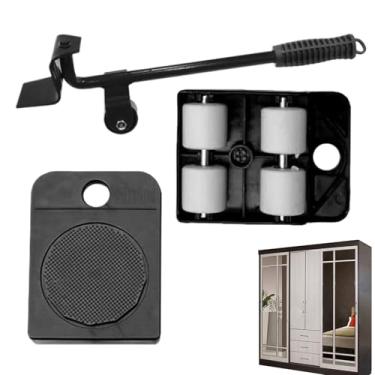 Imagem de Rodas para Deslocamento de Móveis - de Rolos para Mobília | Deslizante Multifuncional para Eletrodomésticos - Para Geladeira, Aparelhos, Cama, Sofá, Armário, Máquina de Lavar Roupa e