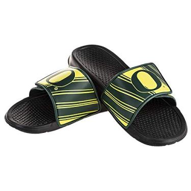 Imagem de FOCO Sandália masculina NCAA College Team Sport Shower Legacy Slide Slide Miami Hurricanes G