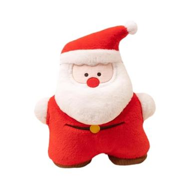 Imagem de MotiveTech Almofada Decorativa de Natal, Enfeite Natalino para Casa, Almofada Macia para Lembrancinhas de Festa, Cama, Sofá E Quarto, Papai Noel, Tamanho real