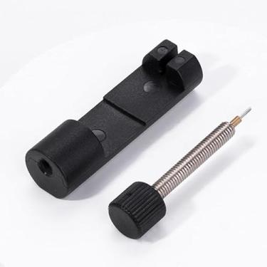 Imagem de Ferramenta de remoção de elos de relógio, kit de redimensionamento, removedor de pinos para ajustar e remover pulseira, Preto