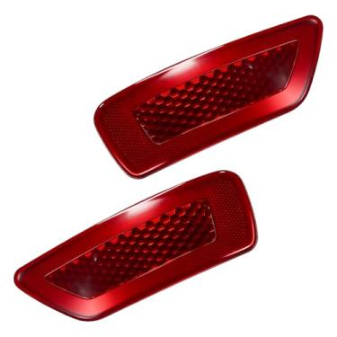 Imagem de SWQS Lâmpada refletora de para-choque traseiro para Jeep Grand Cherokee 2011-2021, Dodge Journey 2011-2020, Jeep Compass 2011-2017, refletor de para-choque traseiro de lente vermelha esquerda e