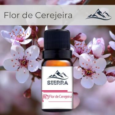 Imagem de Essência para Difusor Elétrico Aromatizador e Umidificador de Ar Hidrossolúvel Aromaterapia Óleo Essencial 10ml (Flor de Cerejeira)