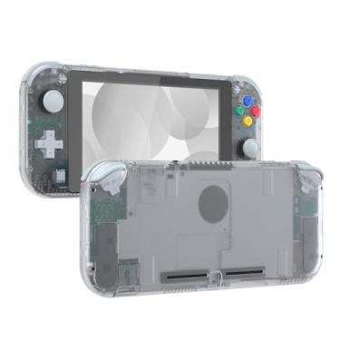 Imagem de Carcasa Transparente de Reemplazo eXtremeRate para Nintendo Switch Lit