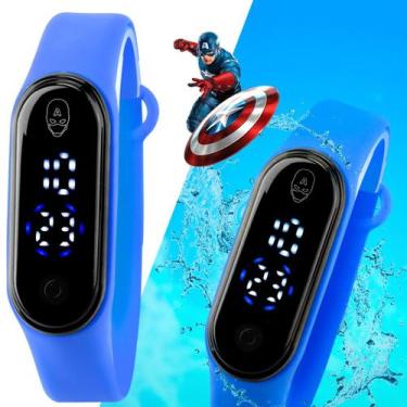 Imagem de Relógio Infantil digital bracelete prova agua presente nota - Orizom