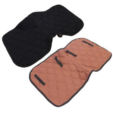 Imagem de Almofada de Sela Absorvente de Choque, Almofada de Sela Tingida por Fios, Almofada de Sela de Algodão Esponja, Almofada de Equitação, Acessório Equestre para Cavalo Com Excelente