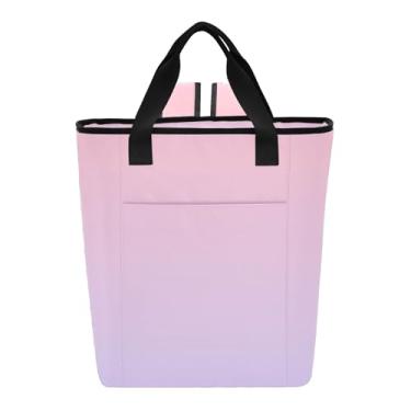 Imagem de Joitme Cooler Bag Mochila térmica feminina com isolamento gradiente azul lavanda rosa blush 36 latas mochila refrescante