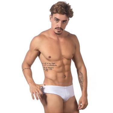 Imagem de Sunga Branca Slim J Wilas Beachwear - J. Wilas, P, Branco