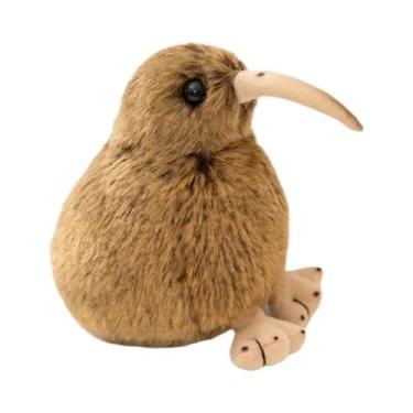 Imagem de Brinquedo De Pelúcia De Pássaro Kiwi Marrom Fofo, Animal De Estimação 