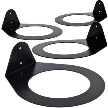 Imagem de DECORDEEP 4 peças de suporte de bola medicinal para parede, suporte de bola slam e suporte de bola de parede, suporte de bolas médicas resistentes para armazenamento de ginástica em casa