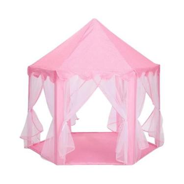 Imagem de Tenda Teepee Castelo De Princesa Para Meninas, Brinquedo Infantil Port