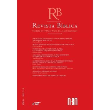 Imagem de Revista Bíblica 2022/1-2 - Año 84 - Espanhol