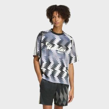 Imagem de Camiseta Adidas Casual Sport Masculina, Azul escuro, M