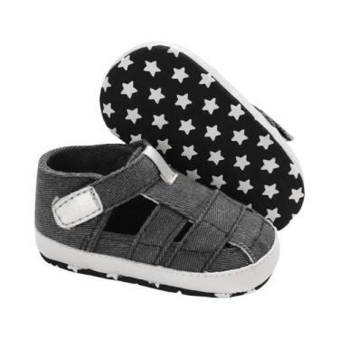 Imagem de Sapatos de Lona Respiráveis para Bebês Recém-Nascidos - Solados Macios
