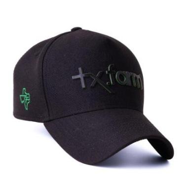 Imagem de BONE TEXAS FARM - TF1053 - PRETO/ VERDE ÚNICO-Unissex