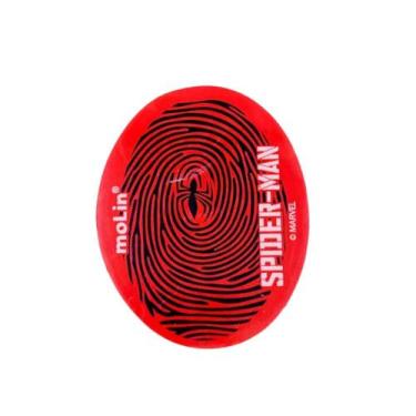 Imagem de Borracha Escolar Homem Aranha MOLIN Vermelho, Vermelho