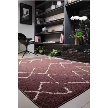 Imagem de Tapete art otima qualidade 200 x 300 toque macio não risca piso quarto