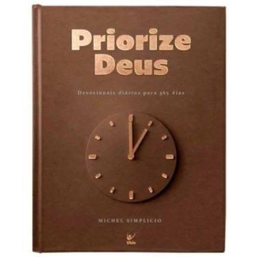 Imagem de Priorize Deus - Marrom 2026 - Devocionais Diarios para 365 Dias - EDIT