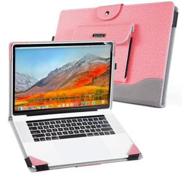 Imagem de Berfea Capa protetora para laptop Lenovo V15 V15 G4 ABP, G3 IAP, G2 ALC, Gen 4 Business Laptop PC 15,6 polegadas com suporte rígido