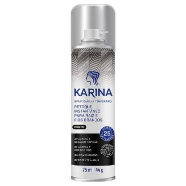 Imagem de Retoque Capilar Temporário Karina Preto 75ml