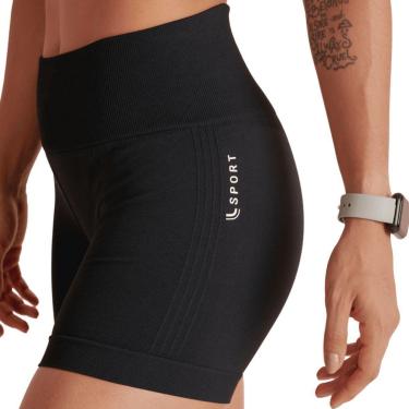 Imagem de Shorts Lupo Basic Lsport Feminino - Preto-Feminino