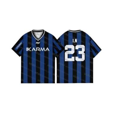 Imagem de Camiseta Casual Esportiva Unissex Oversize Com Estampa 3D Para Ciclism