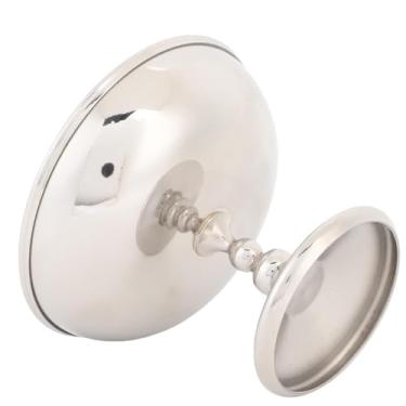 Imagem de Copo de Sobremesa com Pé Aço Inoxidável 304 Sorvete Petisco para Iogurte Salada Fruta Pudim Sundae Decoração Casa e Festas