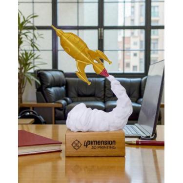 Imagem de Troféu Foguete - 4 Dimension, 3 unidades