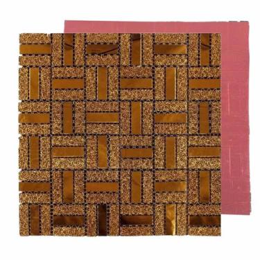 Imagem de Pastilha Vidro Adesiva de Parede Cozinha Banheiro Salao Casa Autocolan