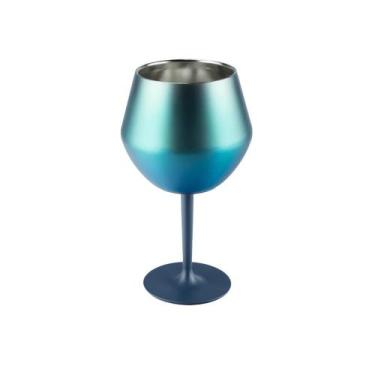 Imagem de Taça Prismática 2 em 1 Térmica Cocktail Glass 410ml Aço Inox - StoreTh