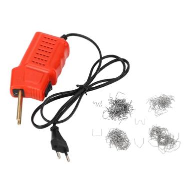 Imagem de Marhynchus Pistola de Soldagem de Plástico, Grampeador Quente Portátil Com Tubo de Soldagem de Cobre Premium para Reparo de Plástico de Motocicleta de Carro, Alça ABS Aquecimento de 3 (vermelho)