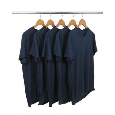 Imagem de Kit 5 Camisetas Masculinas Dry UV 30+-Masculino