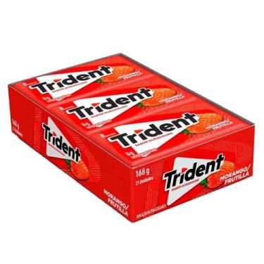 Imagem de Chiclete Morango Trident c/21 Unid. - Mondelez