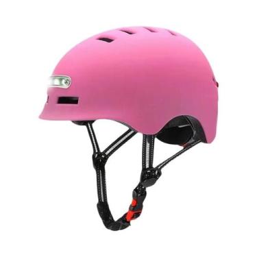 Imagem de Capacete De Bicicleta Para Adultos Com Luz Traseira LED Inteligente Pa