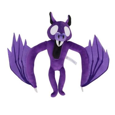 Imagem de SPYMINNPOO Bichos de Pelúcia, Brinquedos de Pelúcia Macios e Fofos de Morcego Roxo para Decoração de Halloween, Fãs de Jogos