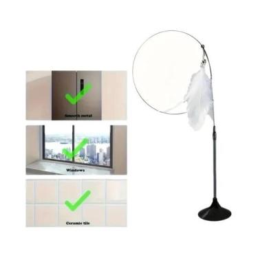 Imagem de Varinha Interativa Para Gatos Resistente a Mordidas Com Sino, Pena, Ha