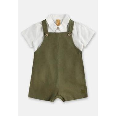 Imagem de Conjunto Bebê com Body e Jardineira Up Baby-Masculino