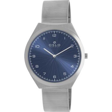 Imagem de Relógio Oslo Masculino Ref: Ombsssvx0001 D2sx Slim Prateado