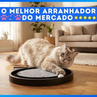 Imagem de Arranhador Para Gatos Interativo com Bolinha Antiestresse - Furacão Pe