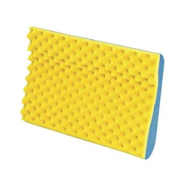 Imagem de Travesseiro Ortopédico Casca de Ovo Cervical com Capa Luckspuma Cor:Am