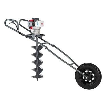 Imagem de Perfurador de Solo Branco BPS-52 Com Quadro Roda Broca 200mm