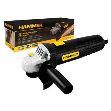 Imagem de Esmerilhadeira Lixadeira Angular 710w Hammer 115mm 220v