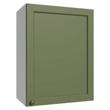 Imagem de Armário Aéreo 50cm 1 Porta Branco/verde Vik Madesa Branco/verde
